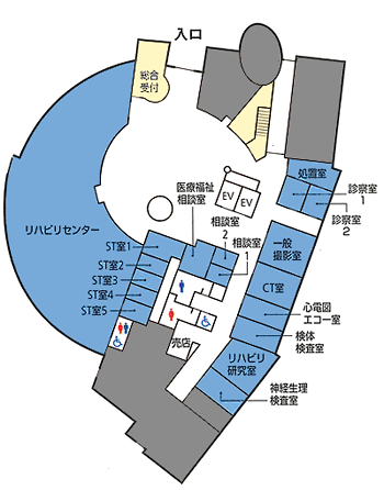 フロアマップ1F